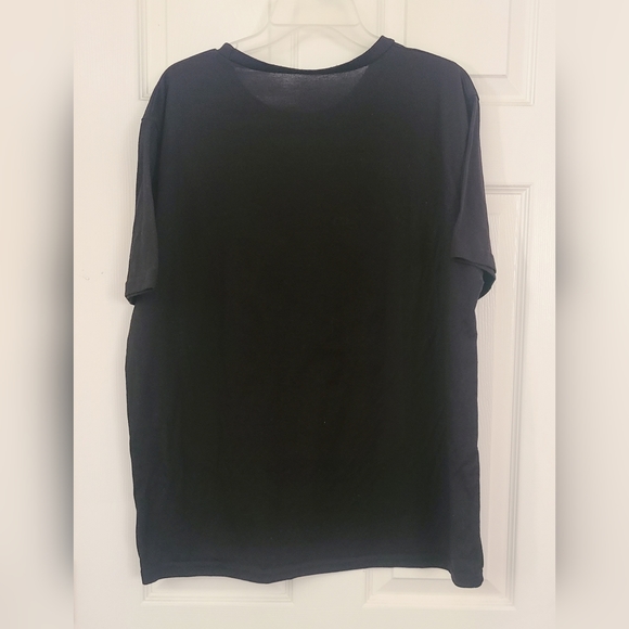 Black Distressed American Flag USA Pride America Patriotic T-Shirt Size XL - Picture 2 of 6